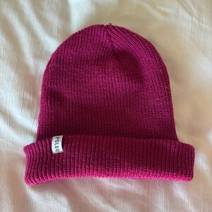 Poler Fuchsia Knit Beanie